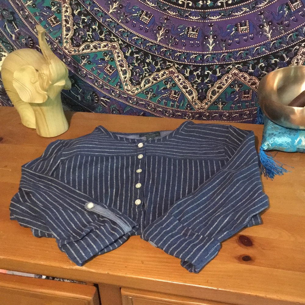NWOT Ralph Lauren knitted fabric blouse